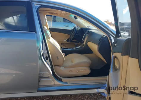 2006 Lexus Is 250 из США, поврежденный, VIN JTHBK262565002912